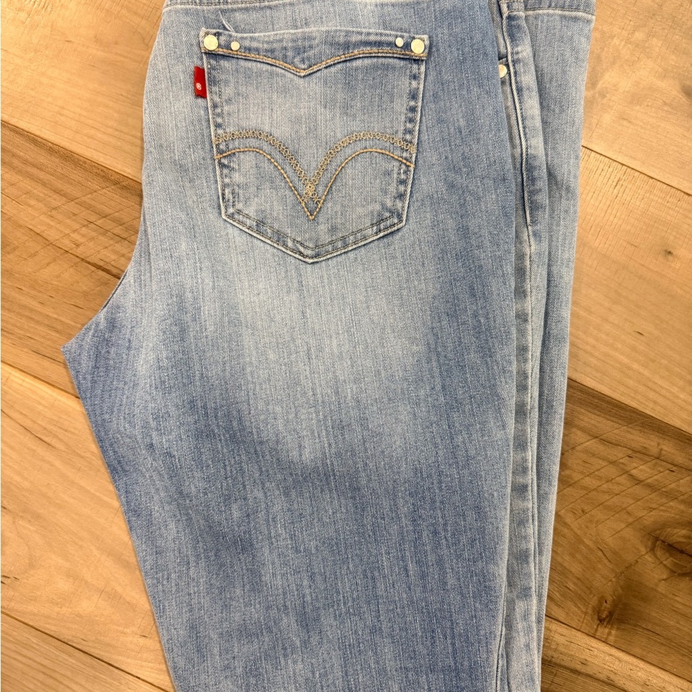 Levi's Light Blue Straight Leg Jeans